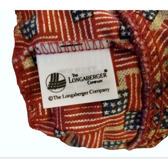Vintage 1997 INAUGURAL LAUDENBERGER BASKET Combo Flag Liner Clear Protector - Picture 8 of 11